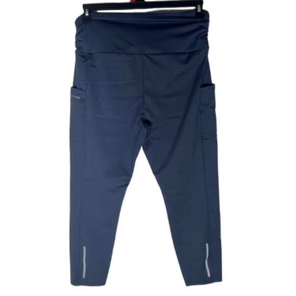 MIND BODY LOVE By Peace Love World Ruched High Waisted Leggings Color Slate LP - Picture 2 of 7